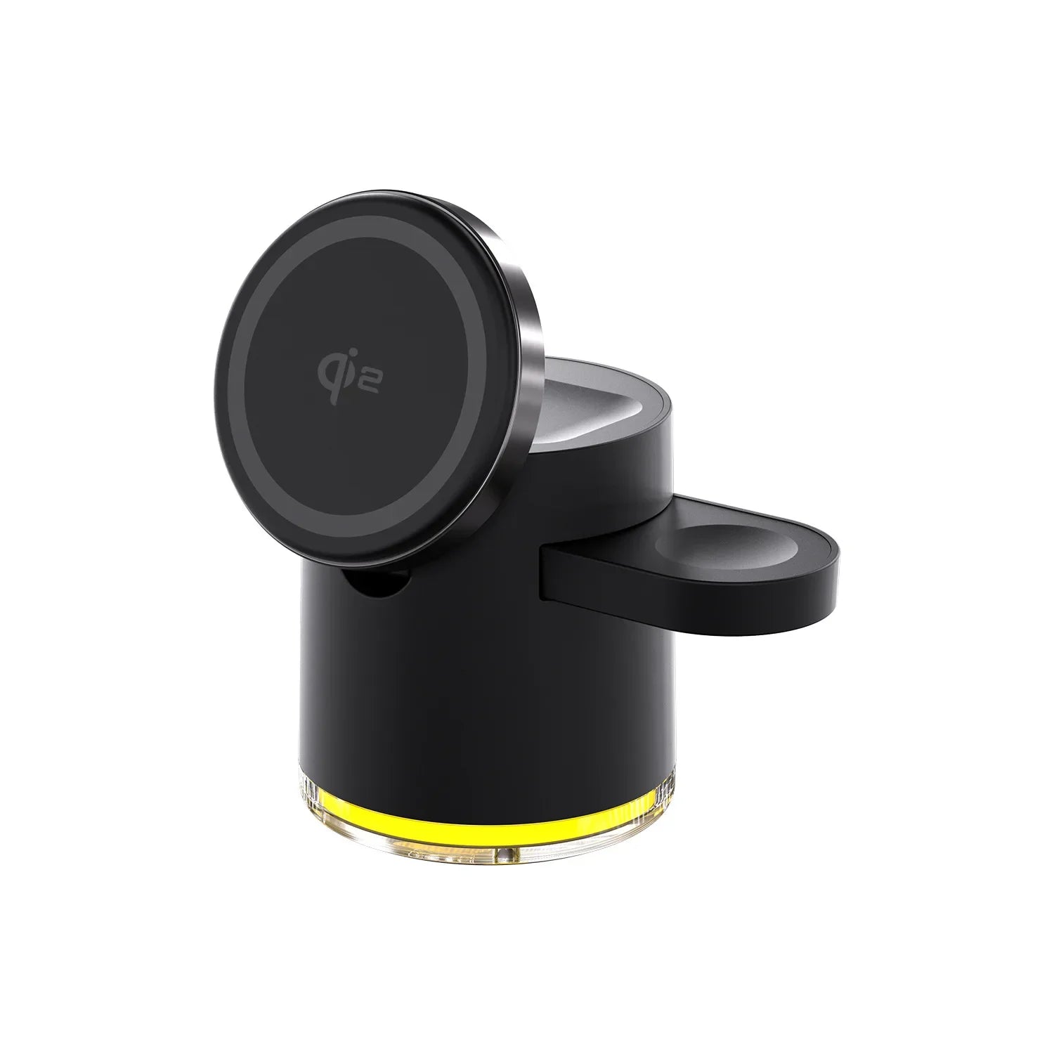 Ultimate 4-in-1 Qi2 Wireless Charger Dock with Night Light for MagSafe iPhone 16/15/14 Pro Max, AirPods Pro 2-8, and Apple Watch